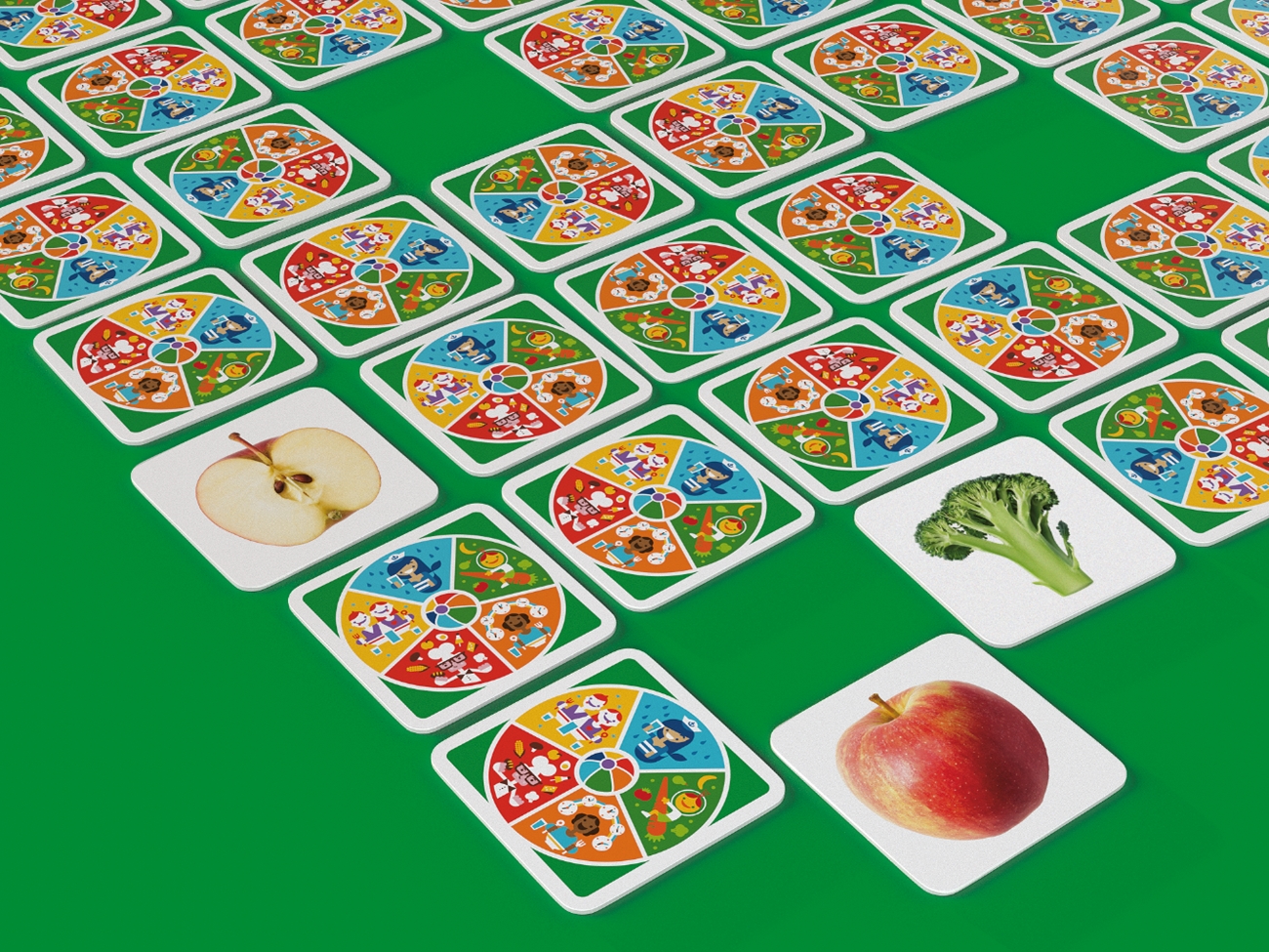 Memo-Spiel «Früchte und Gemüse»