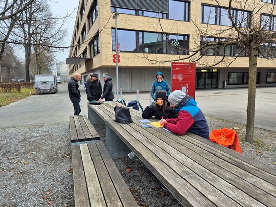 14 Workshop Perspektiven draussen 14 Workshop Perspektiven draussen